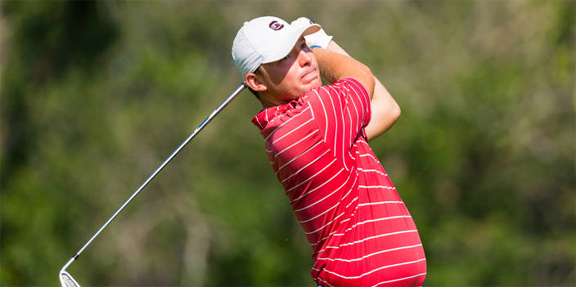 USC golfer Matt NeSmith is leading the US Amateur after the first day of stroke play.