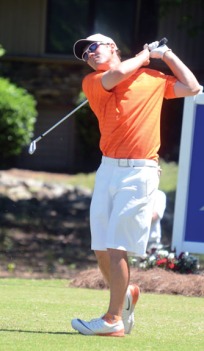 Miller Capps was 5-under par in the first two rounds of the ACC Tournament.